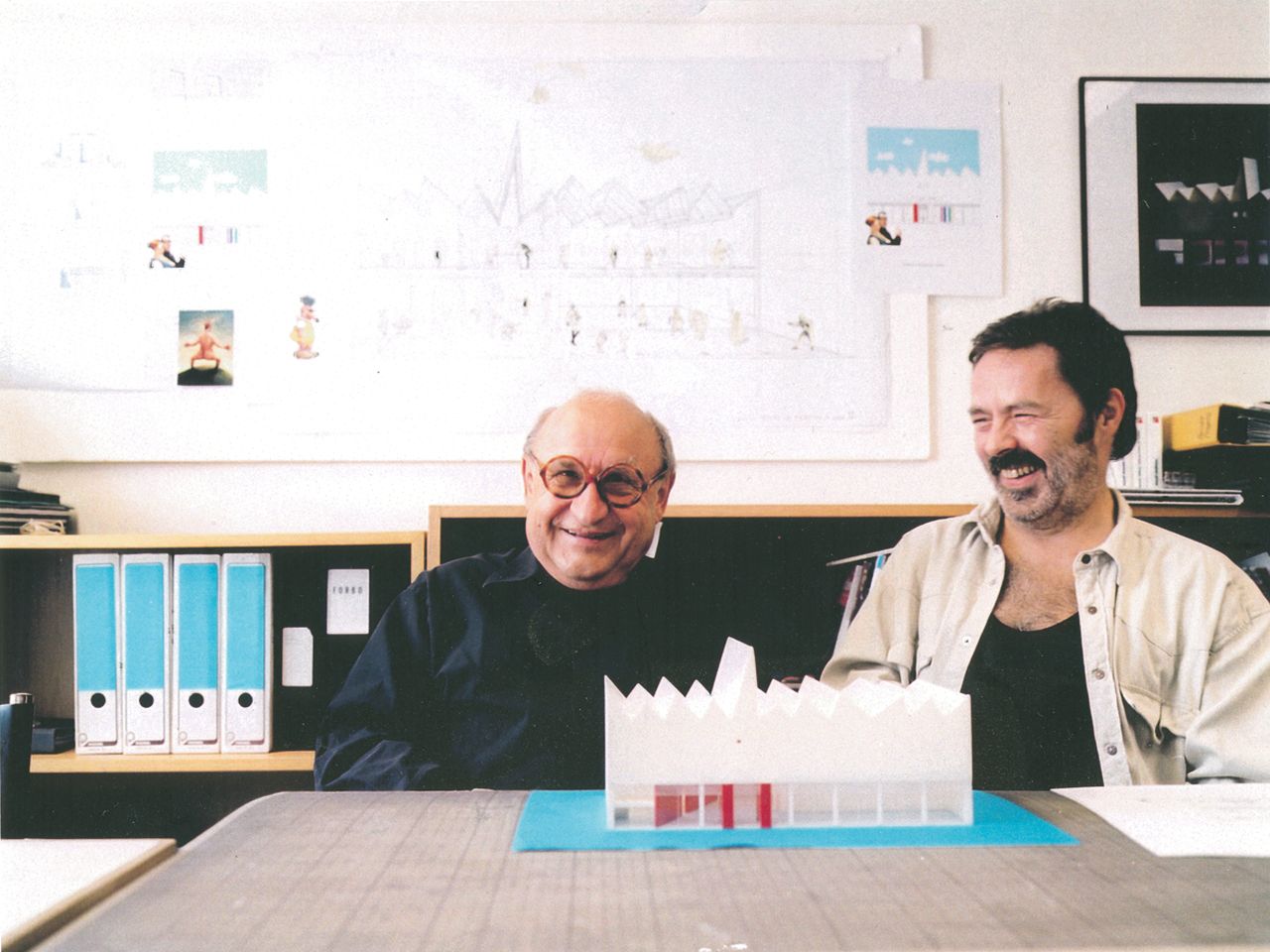Gustav Peichl und Manfred Deix